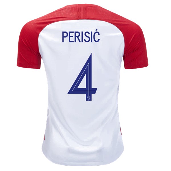 Camiseta Croacia 1ª Perisic 2018 Rojo